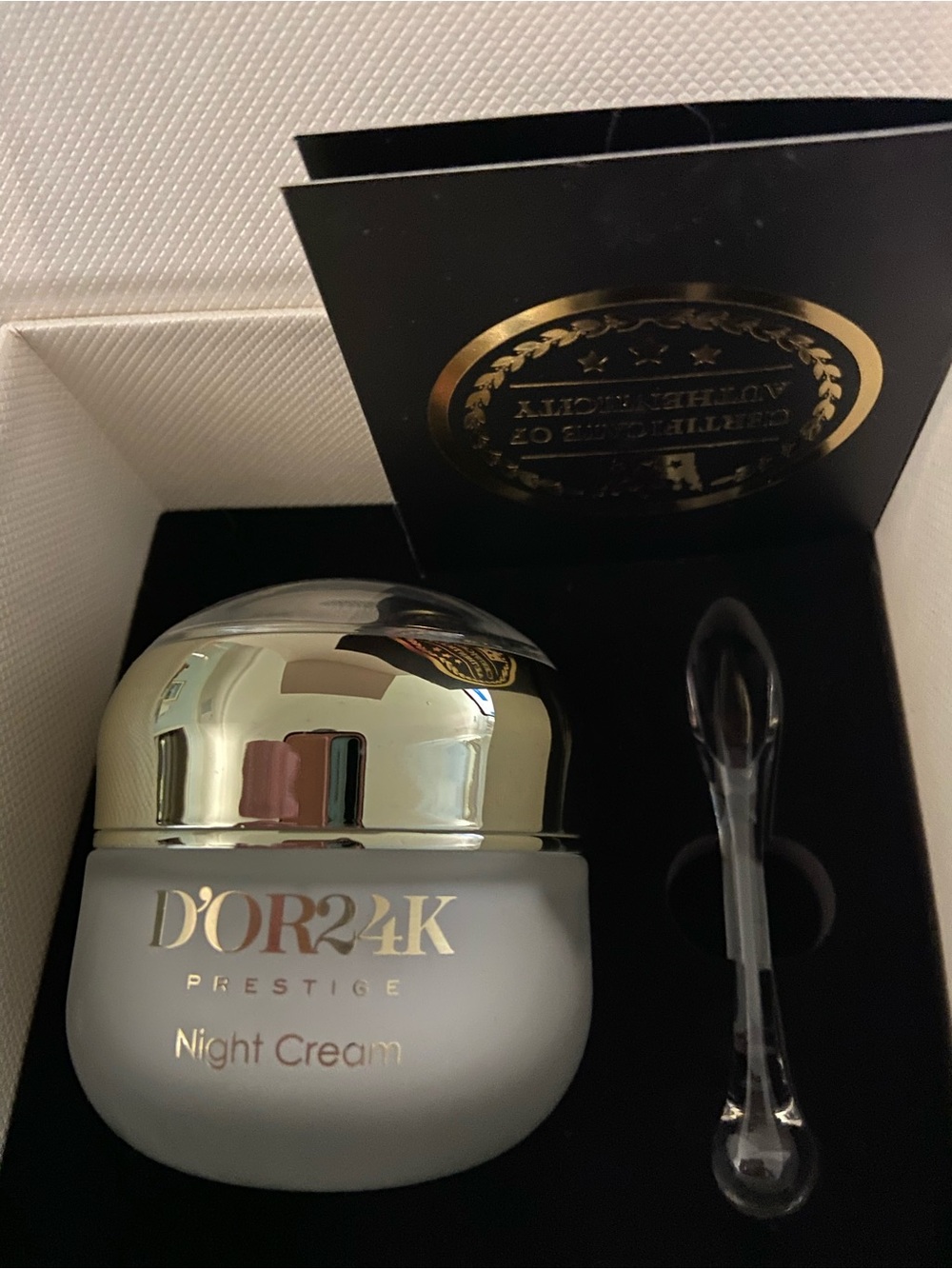 D’OR24K Prestige Night Cream New Sealed